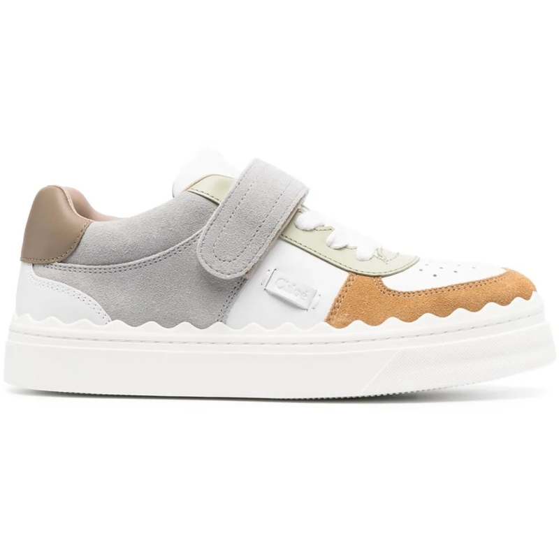 Chloé Low-Top-Sneaker Sneakers Grey grau