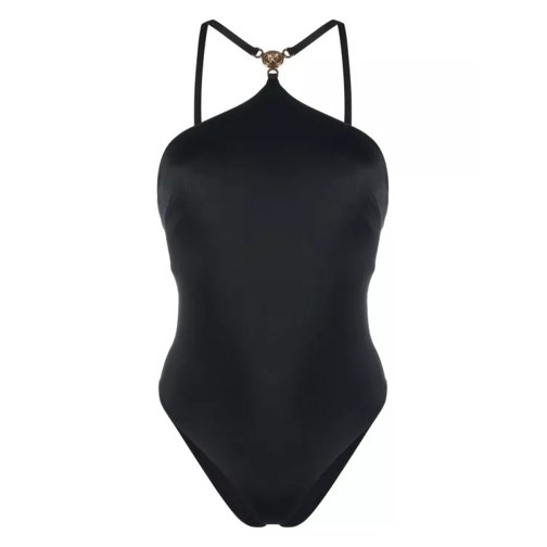 Versace Swimsuit 95' Medusa Black Black 