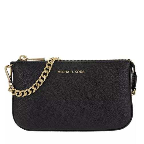 MICHAEL Michael Kors Medium Chain Pouchette Black Pochette