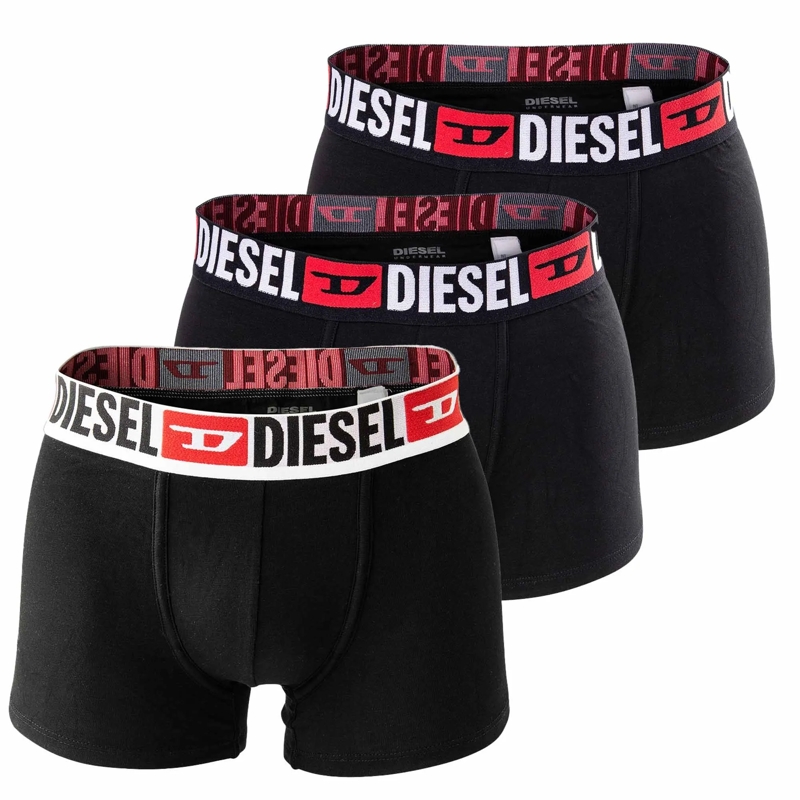 Diesel  UMBX-DAMIENTHREEPACK 3er Pack schwarz