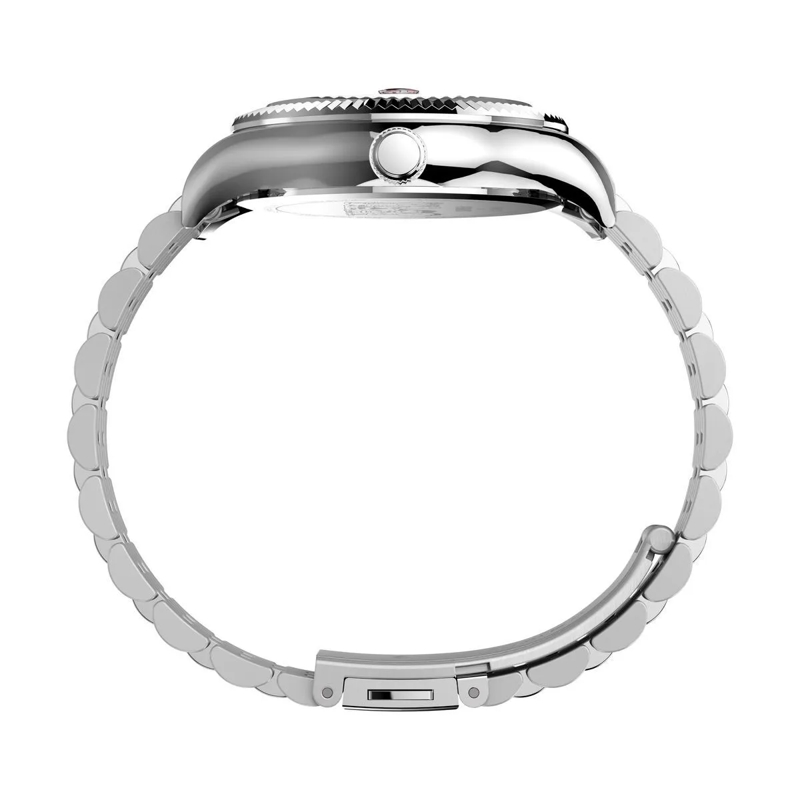 Timex Automatikuhr Analoge Uhr Timex Legacy X Peanuts silber(Image 3)