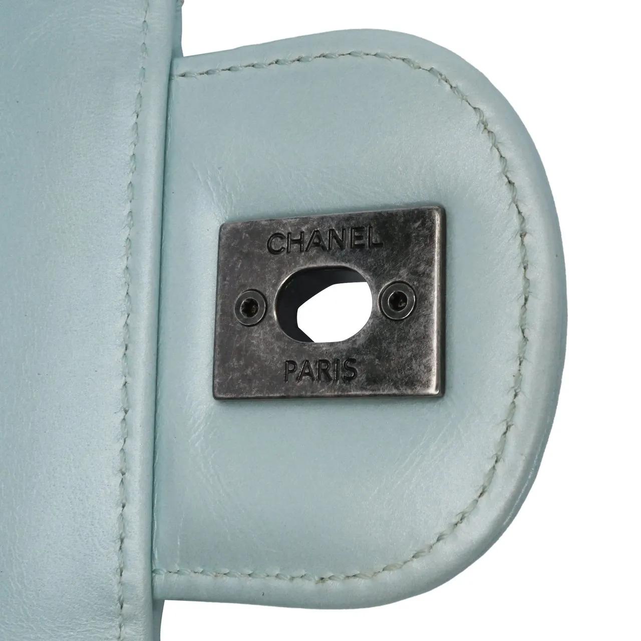 Thumbnail - Chanel Hobo Bags - 2016-2017 Medium Quilted Calfskin Coco Pleats Chai - Gr. unisize - in Blau - für Damen