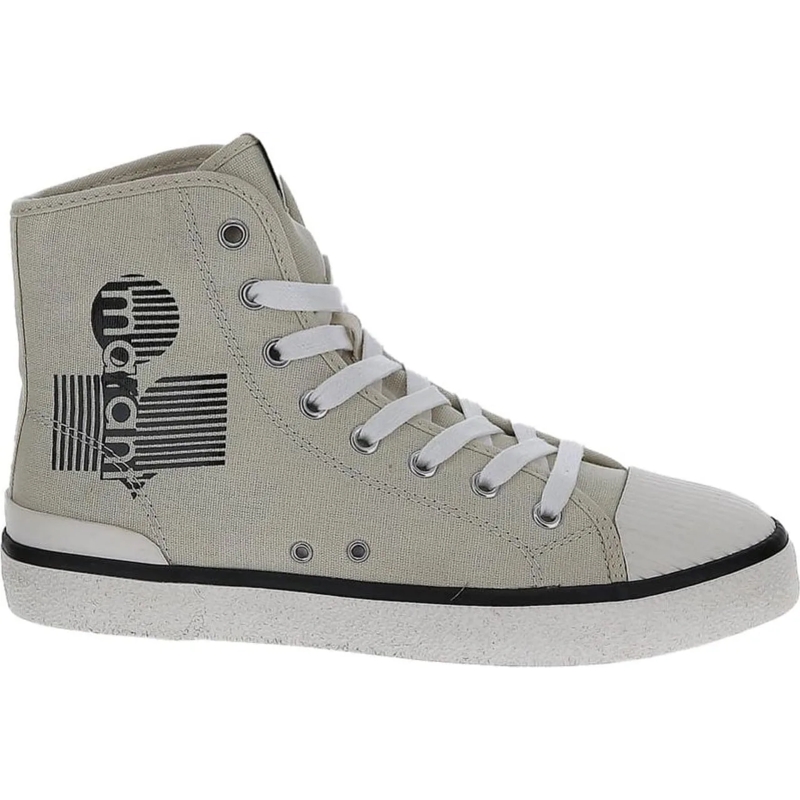 Isabel Marant Lage-top sneaker Benkeen High Top Sneaker Chalk