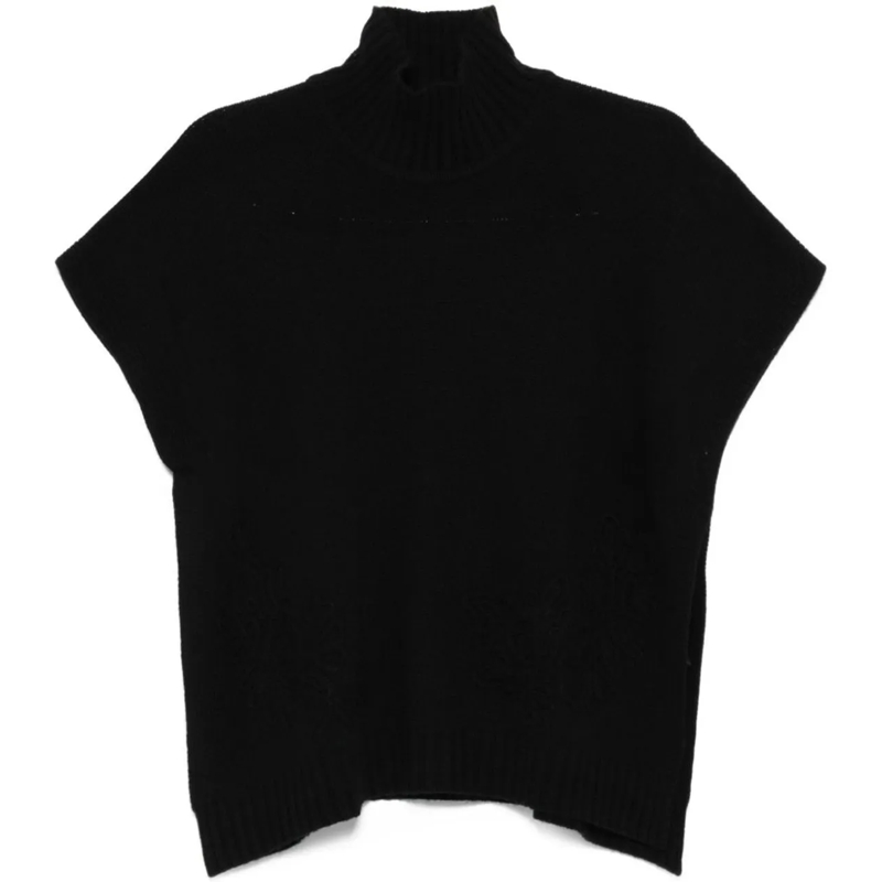Ermanno Firenze  Sweaters Black schwarz