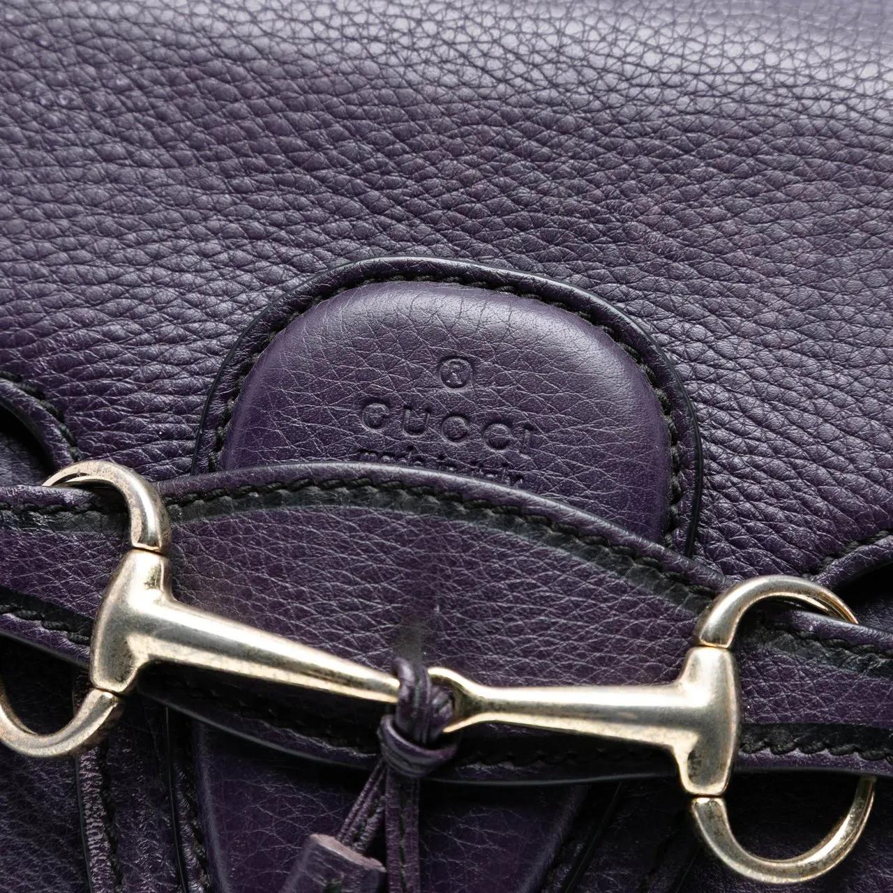 Thumbnail - Gucci Hobo Bags - Large Leather Emily Shoulder Bag - Gr. unisize - in Orange - für Damen