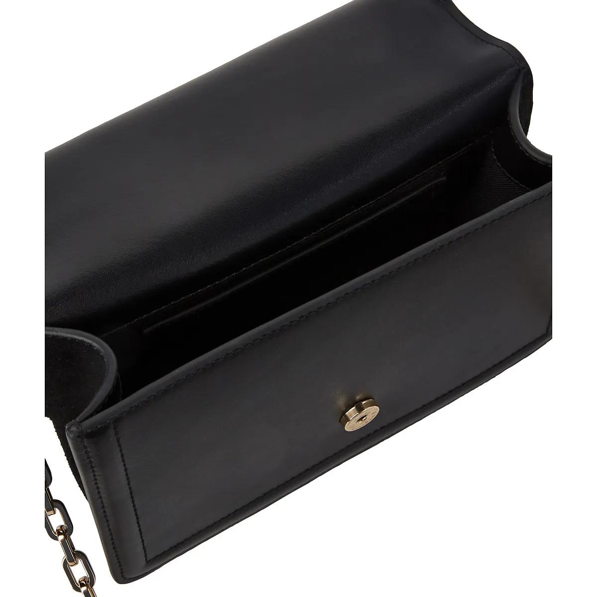 Thumbnail - Karl Lagerfeld Crossbody Bags - K/Nova kleine Wildleder-Umhängetasche - Gr. unisize - in Schwarz - für Damen