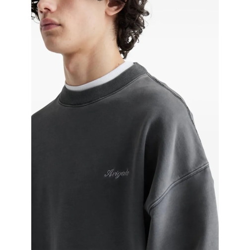 Axel Arigato Grey Organic Cotton Sweatshirt Grey Tröjor