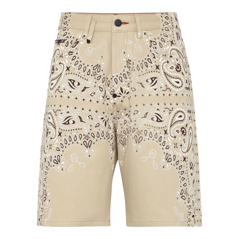 Philipp Plein Shorts Shorts Paisley beige