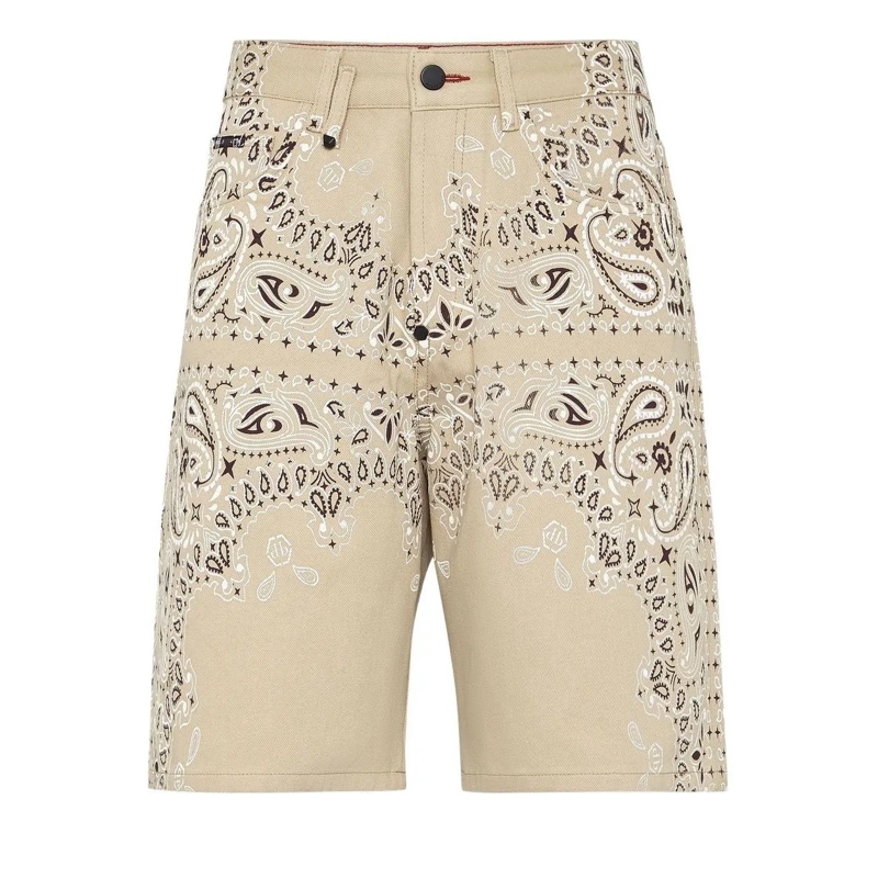 Philipp Plein Shorts Shorts Paisley beige