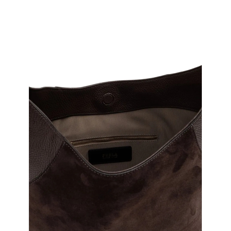 Furla Hobo Bag Furla Lara M Hobo Toni Espresso(Image 5)