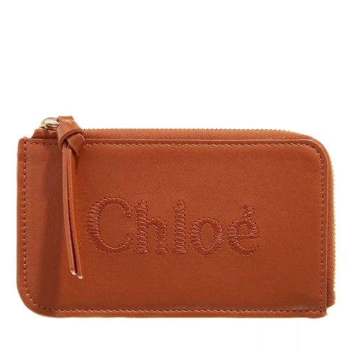 Chloé Sense Cardholder Caramel Card Case