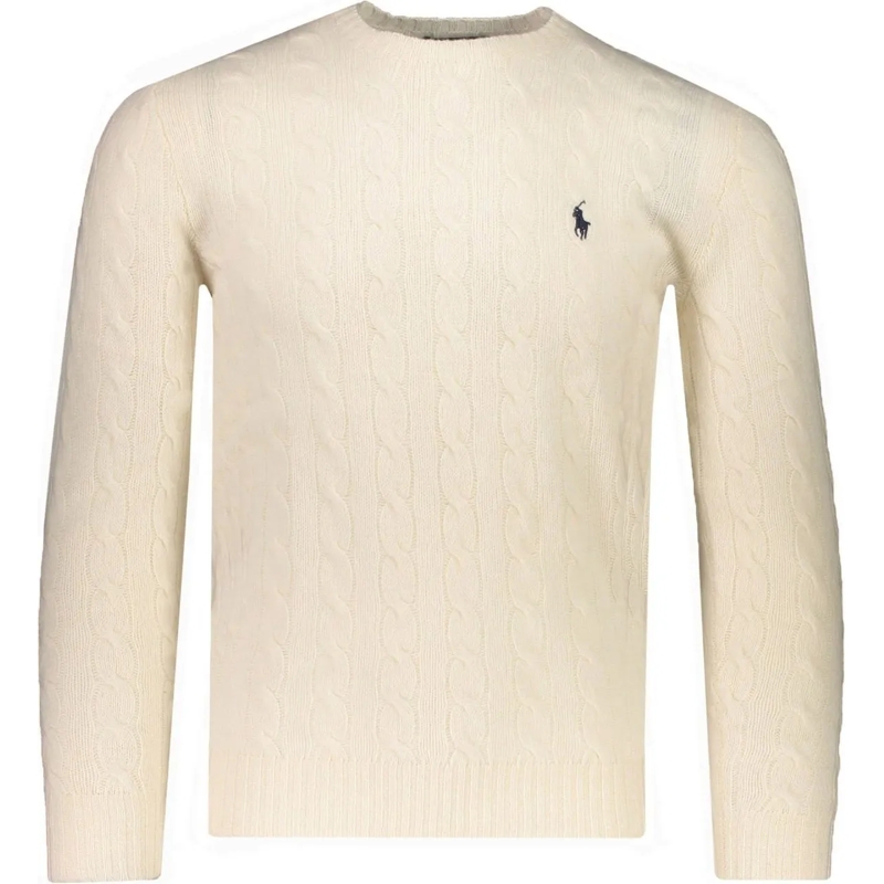 Ralph Lauren  Polo Trui Wit Creme