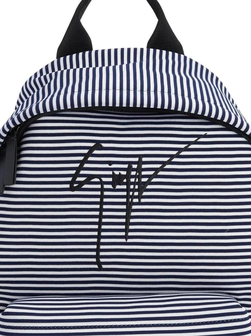 Thumbnail - Giuseppe Zanotti Rucksäcke - Bud Signature Logo Backpack - Gr. unisize - in Grau - für Damen