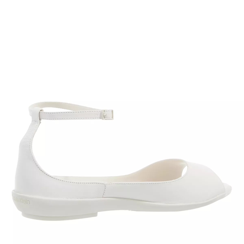 Calvin Klein Ballerinas Peep Toe Ballerina Lth Ecru(Image 2)