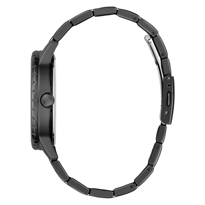 Guess Quarzuhr Quarz-Analoguhr Monarch schwarz(Image 2)