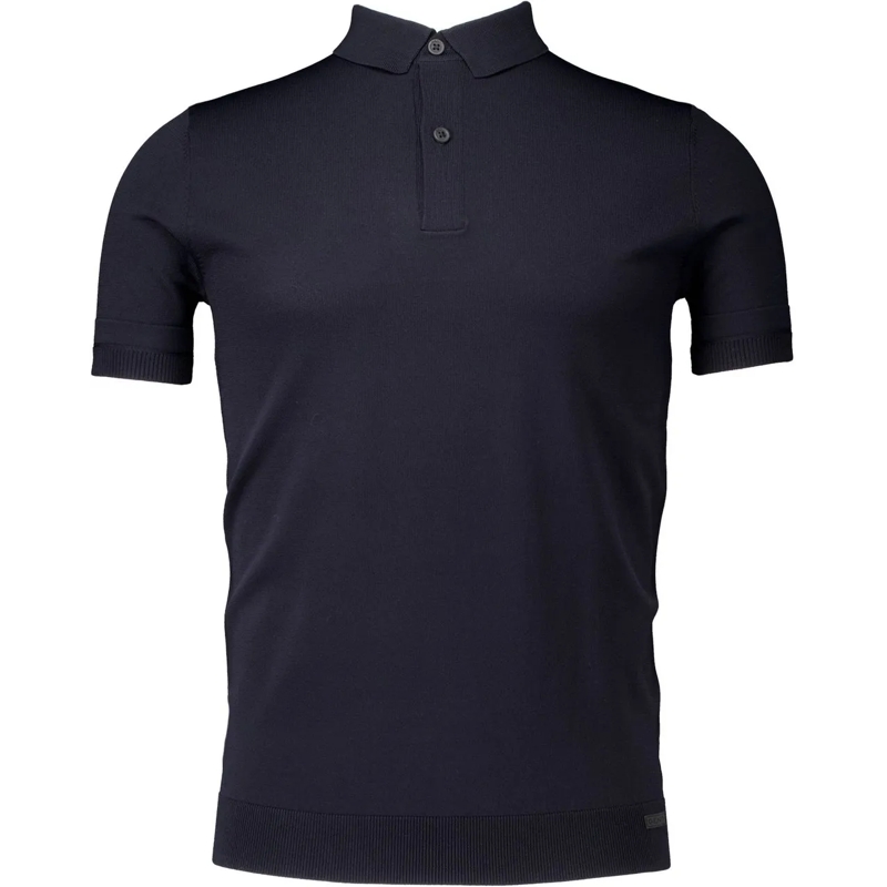 GENTI Polohemd Genti  Polos Donkerblauw K2046-1260 blau