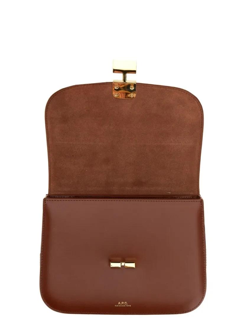 A.P.C. Hobo bags "Grace" Small Shoulder in bruin