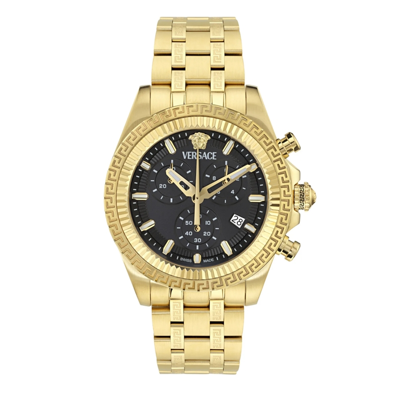 Versace Quarzuhr Quarz-Chronographenuhr Versace Fornax gold