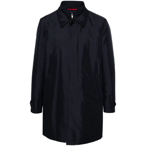 Fay Parka-Mäntel Midnight Blue Morning Waterproof Coat Blue