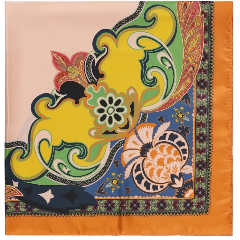 Etro Écharpe en laine Scarfs Multicolor mehrfarbig