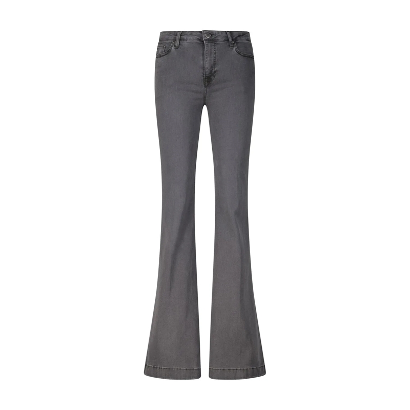 Adriano Goldschmied Jeans Flared Jeans Tropea Dunkelgrau