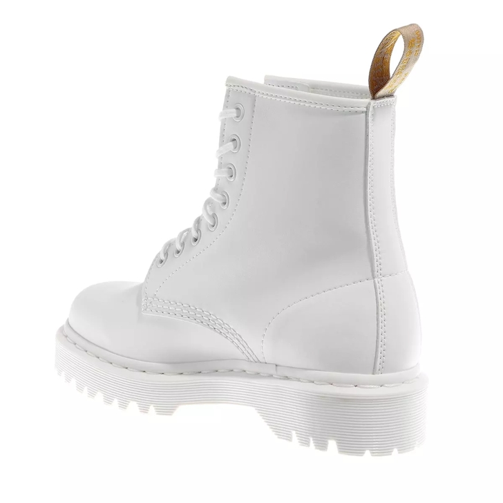 white monochrome doc martens