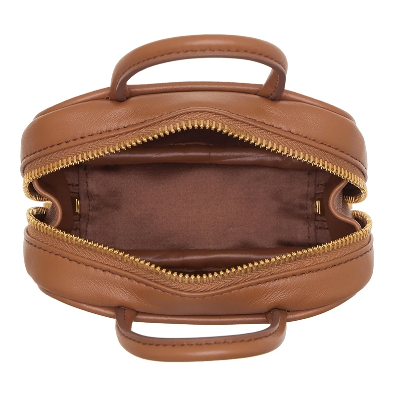 Miu Miu Mikrotasche Micro Handbag Cognac (Image 6)