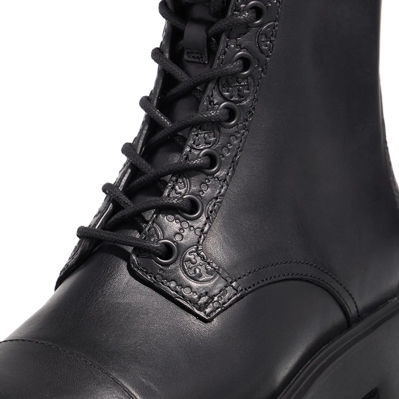 Tory Burch Laarzen T Monogram Lug Ankle Boot 65Mm Perfect Black(Image 8)