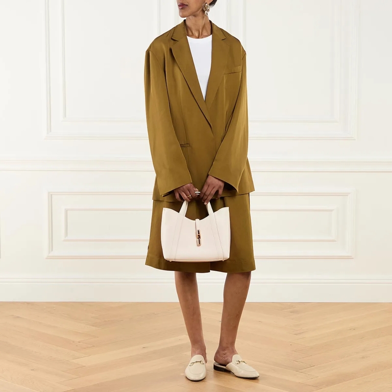 Furla Tote Furla Goccia S Tote Panna(Image 2)