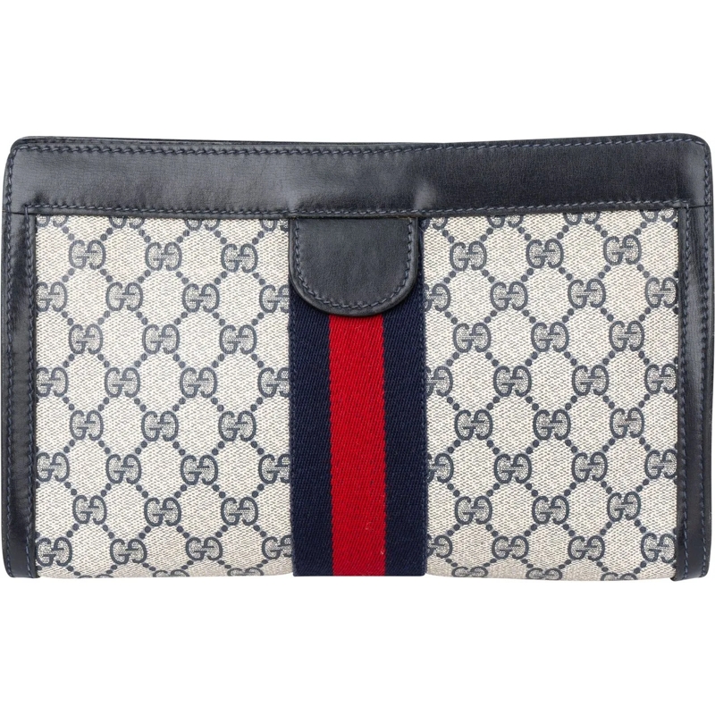 Gucci Tote Gucci GG Monogram Clutch blau