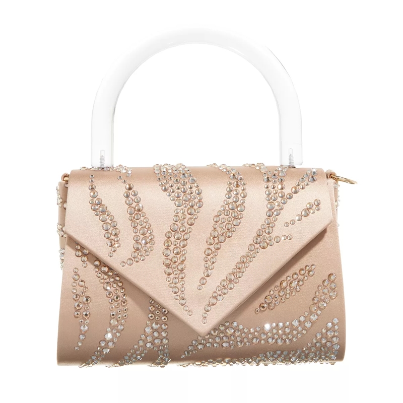 Gedebe Satchel Cookie Ramage Satin Nude + Golden Shadow
