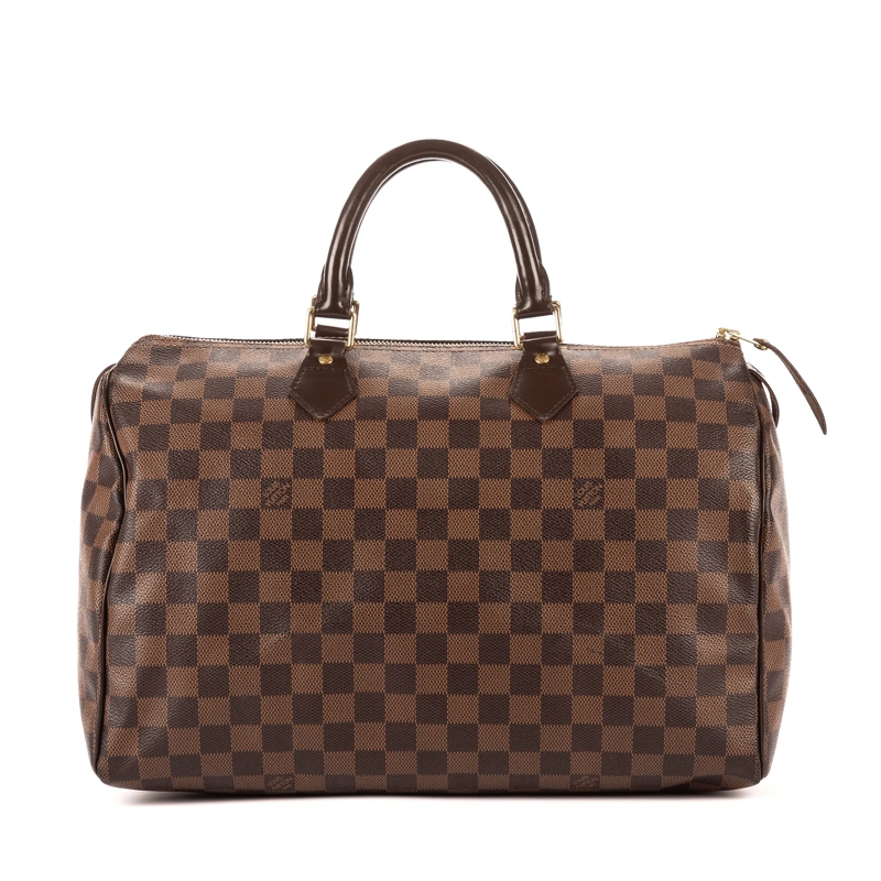 Louis Vuitton Bowling Bag Speedy 35 braun