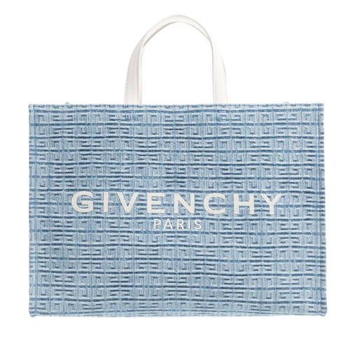 Givenchy Medium G Tote shopping Bag 4G denim Light Blue Sporta