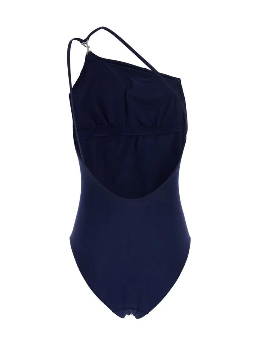 ワンピース水着 TORY BURCH ONE-SHOULDER ONE-PIECE SWIMSUIT WITH CLIP One-Shoulder Clip Swimsuit: Women's Swim | One Pieces | Tory