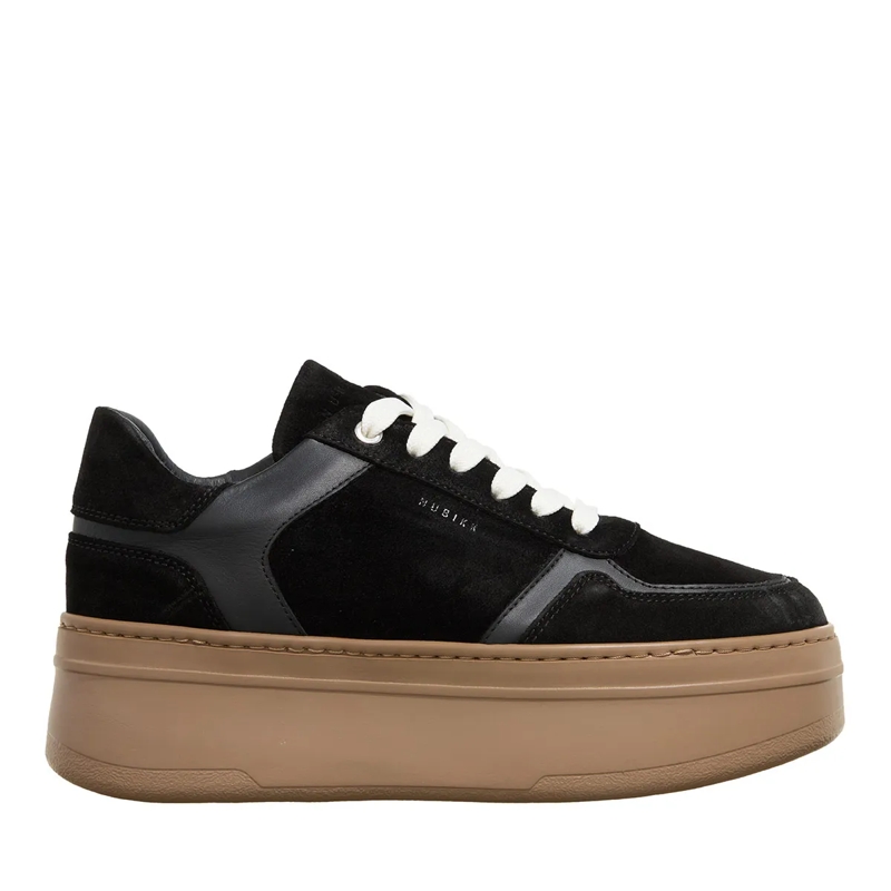 Nubikk Plateau-Sneaker Bayou Platform Black Combi Mocca