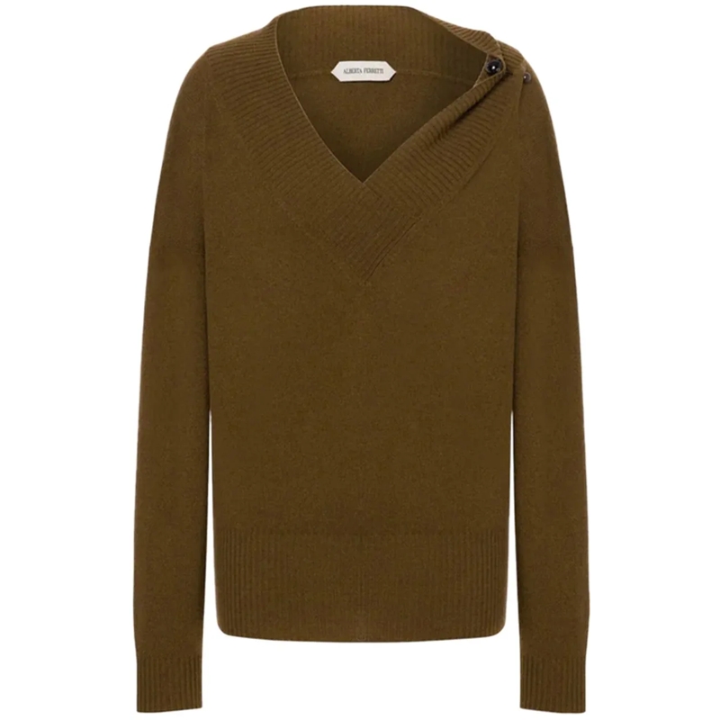 Alberta Ferretti  Sweaters Brown braun
