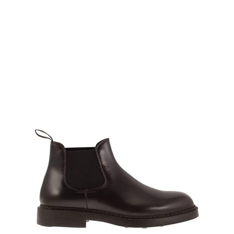 Doucal's Stiefel Chelsea Leather Ankle Boot Brown