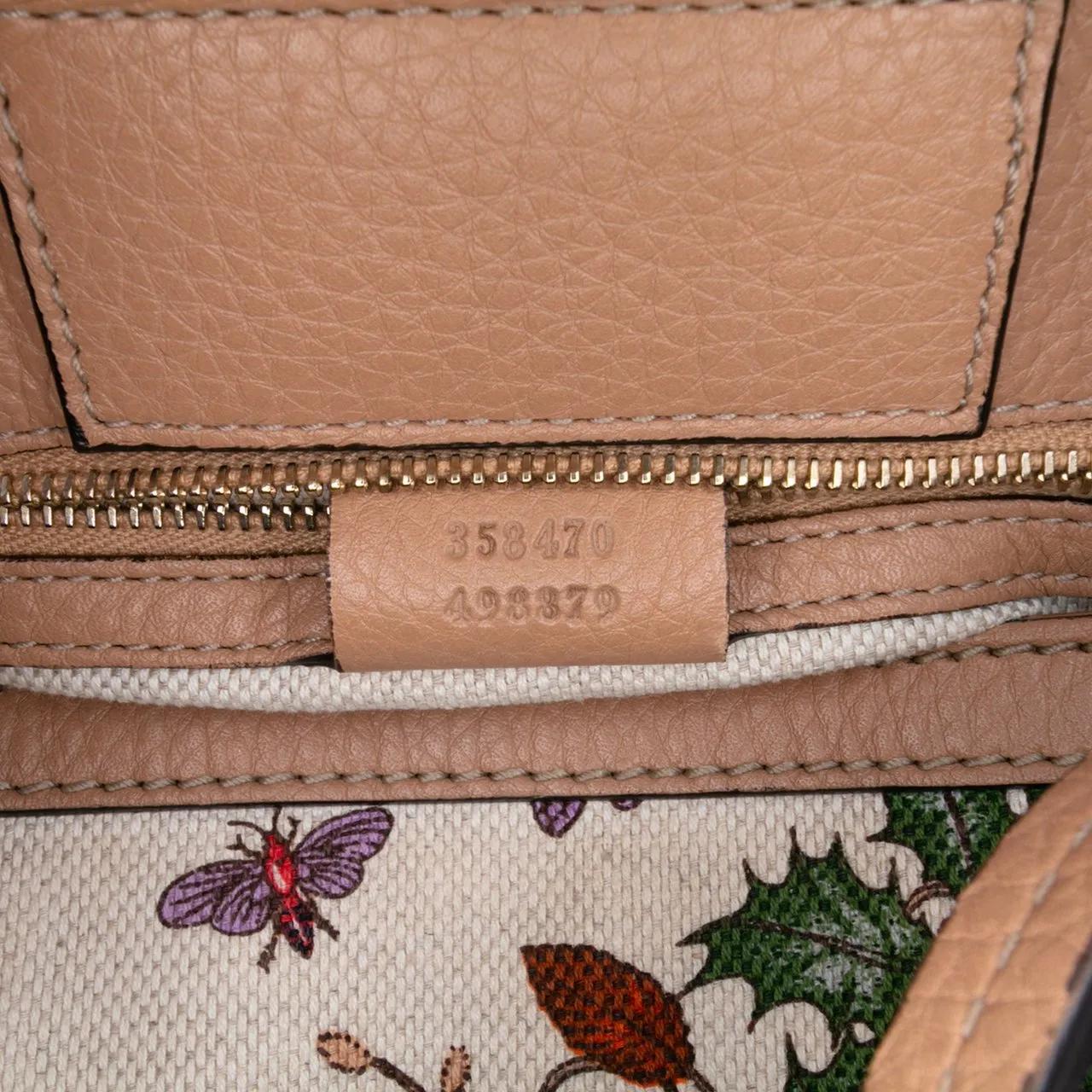 Thumbnail - Gucci Shopper - Medium Canvas Flora Tote - Gr. unisize - in Weiß - für Damen