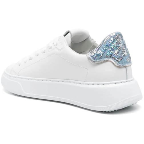 Philippe Model sneaker basse Philippe Model Sneakers Bianco E Celeste weiß (Image 2)