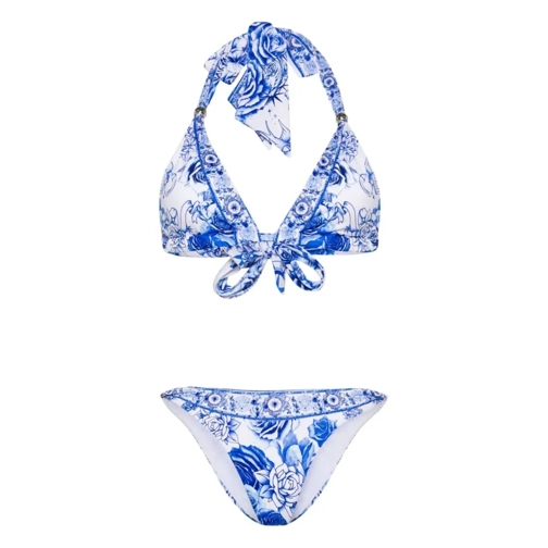 Camilla Immortal Ink White/Blue Swimsuit Blue 