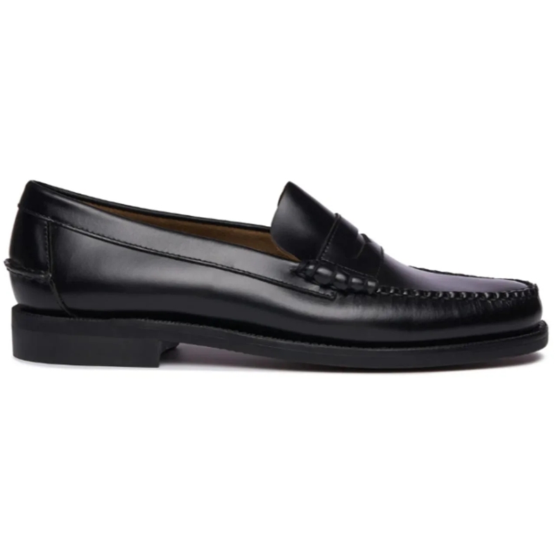 Sebago Loafer Flat Shoes Black schwarz