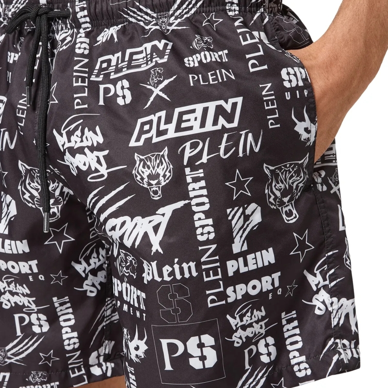 Plein Sport Shorts Badehose schwarz(Image 5)
