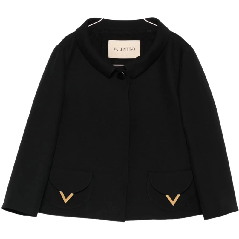 Valentino Garavani Übergangsjacke Jackets Black schwarz