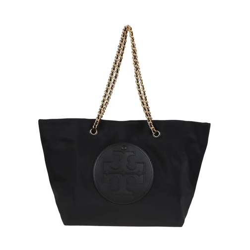 Tory Burch Tote Ella Chain Tote Black