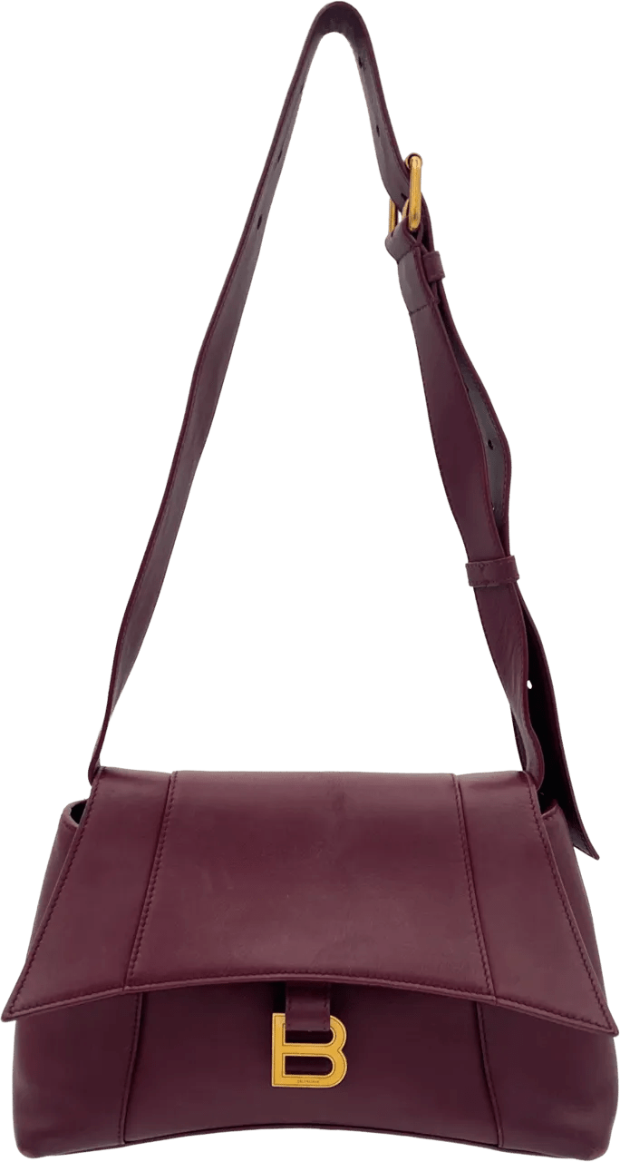 Balenciaga Crossbody Bags - Balenciaga Downtown - Bordeaux - Gr. unisize - in Rot - für Damen