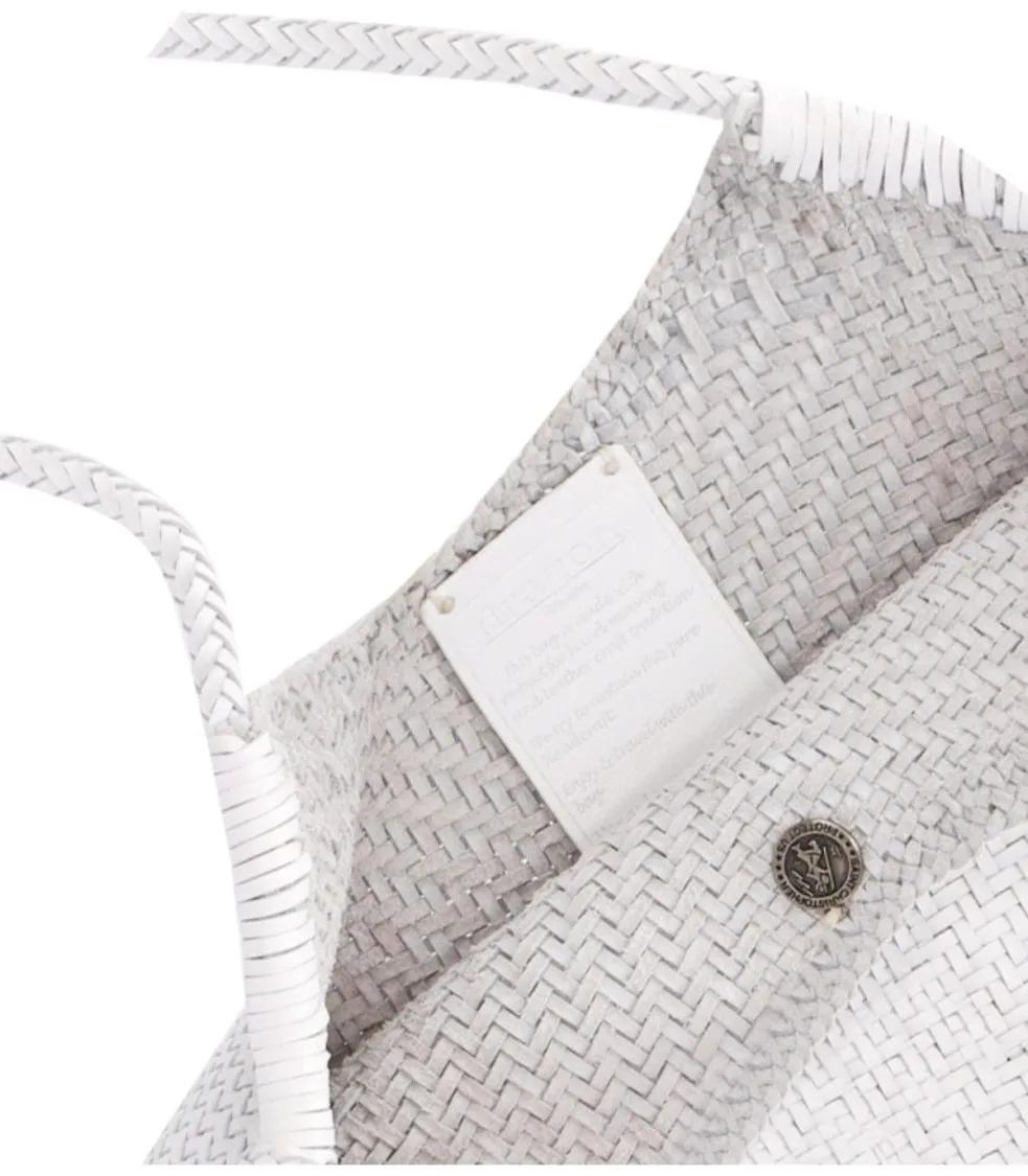 DRAGON DIFFUSION Hobo bags Minga White Shoulder Bag in wit