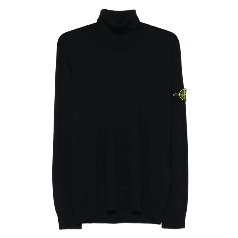 Stone Island Pull Compass-Badge Sweater Black