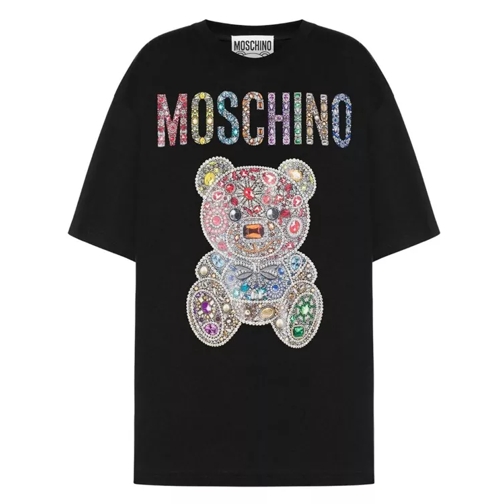 Moschino Black Oversized T-Shirt Black 