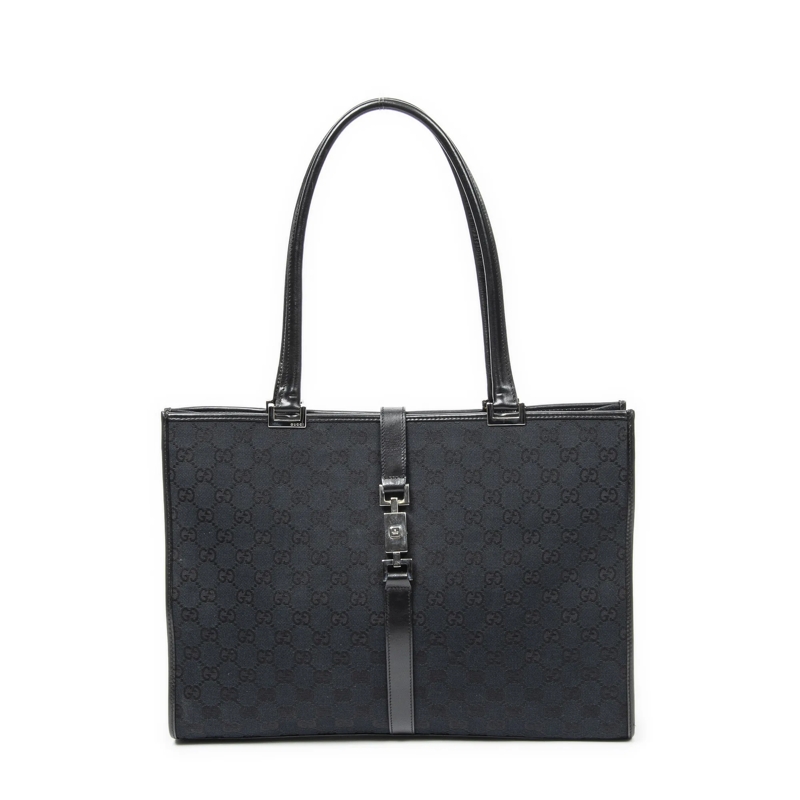 Gucci Crossbody Bag Large Square Tote schwarz