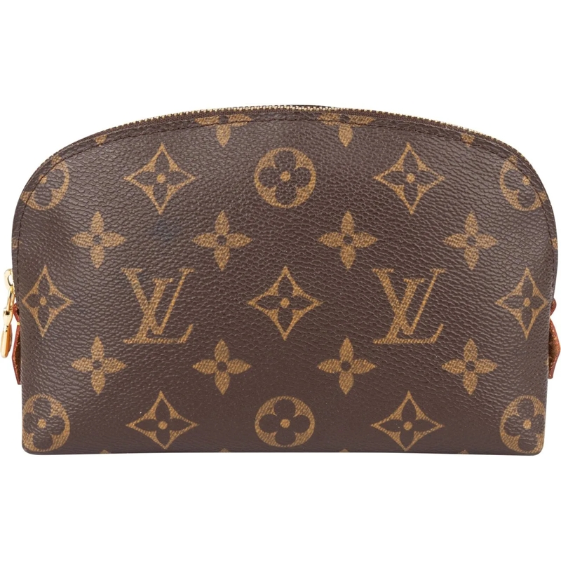 Louis Vuitton Tote Louis Vuitton Canvas Monogram Comsetic Pouch braun